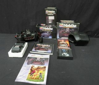 [near Mint] Rare Complete Kit Nishika N8000 35mm Quadrascopic Stereo 3d Camera