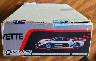 Quikskins Rare Resin 1/24 Imsa Goodwrench Corvette Gtp Racing Car Model Kit