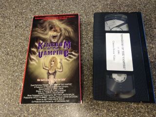 Kingdom Of The Vampire Vhs Cinema Home Video Sov Cult Rare