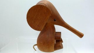 Laurids Lonborg elephant Charming Rare Denmark Wooden 3
