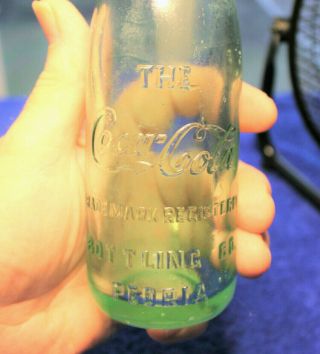 Rare Coca Cola S.  S.  Bottle " Peoria,  Ill.