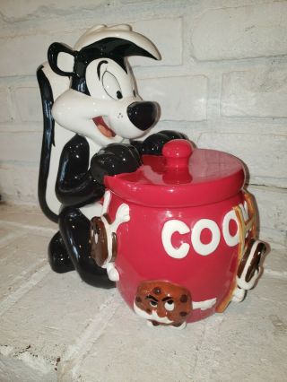 ::rare:: Pepe Le Pew Cookie Jar,  1998 Warner Brothers Store Exclusive