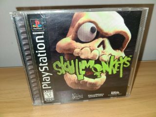 Skullmonkeys (sony Playstation 1,  1997) Very Rare