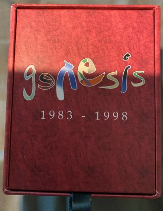 Genesis 1983 - 1998 Rare Cd/dvd Box Set Like Look With Outer Wrap