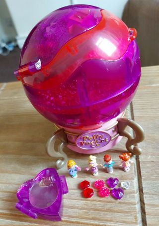 Vintage Polly Pocket Jewel Magic Ball 1996.  94 Complete.  Rare.