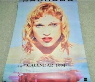 Madonna 1994 Japan Official Poster Calendar : : Very Rare / Promo