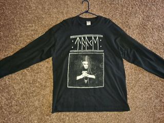 Rare Vintage Taake Nattestid Long - Sleeved Shirt Size Xl Black Metal