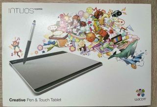 Rare Wacom Intuos Comic Cth - 680/s1 Pen Tablet Japan Limited Premium Anime