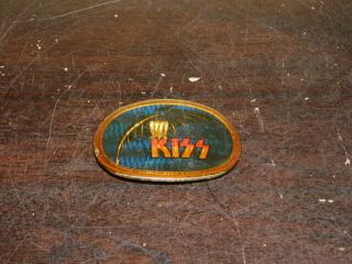 Kiss 1978 Pacific Bat Belt Buckle 1970s Rare Vintage