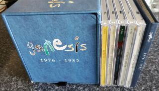 Genesis - 1976 - 1982 6 Cd / Dvd Box Set,  5.  1 Surround,  Remix Remaster,  Rare Oop
