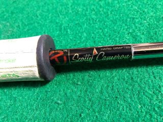 Rare Tour Issue Scotty Cameron Circle T " For Tour Use Only " Putter Shaft Pull814