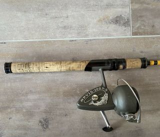 Vintage Orvis Rod Fishing Reel 100ss Spinning Reel Orvis Full Flex Rod Rare Find