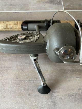 Vintage Orvis Rod Fishing Reel 100SS Spinning Reel Orvis Full flex Rod Rare Find 2
