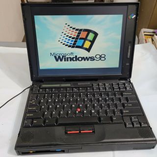 Vintage And Rare Ibm Thinkpad 9546 Windows 98 Laptop Computer W/ms Office 97