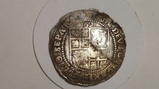 1621 Hammered Sixpence.  Reads Separat Not Separet.  V.  Rare.  British Stuart.  1609