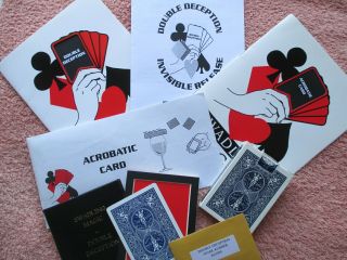 Rare Swadling Magic Trick Invisible Release,  Acrobatic Card,  Double Deception