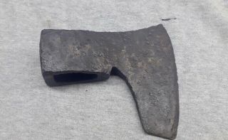 Battle Axe Ancient Rare Iron Authentic Artifact Viking - 12 Cm 725 G Kievan Rus