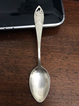 Rare 1955 (dated 1954) Disneyland Opening Day Sterling Souvenir Spoon