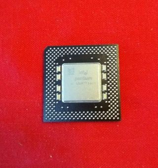 Intel Pentium Mmx 266 Mhz Sl2z4 266mhz 66m Socket 7 Fv80503266 ✅ Rare Vintage
