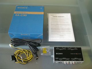 Sony Xa - C30 Vintage Source Selector Rare