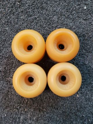 Vintage SIMS 63s skateboard wheels NOS 80s RARE natural Jeff Phillips Powell 2