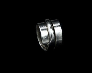 Rare Anna Greta Eker,  Norway Silver Band Ring,  Norway Jewelry | Adjustable