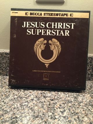 Jesus Christ Superstar 2 Tape Set Reel To Reel Tape Sounds Great Rare