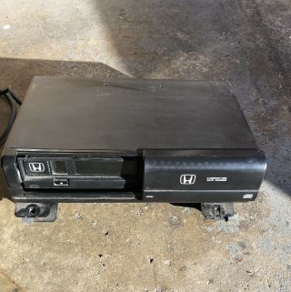 Honda Del Sol Oem Cd Changer | 08a06 - 161 - 420 Rare With Bracket And Cable