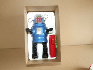 Piston Action Robot - Ha Ha Toys - Blue - Rare