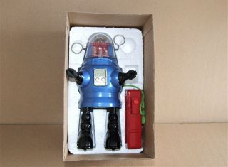 Piston Action Robot - Ha Ha Toys - Blue - Rare 2