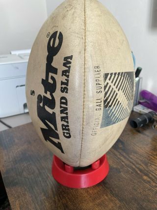 Vintage Mitre Rugby World Cup 1987 Official Game Ball Very Rare