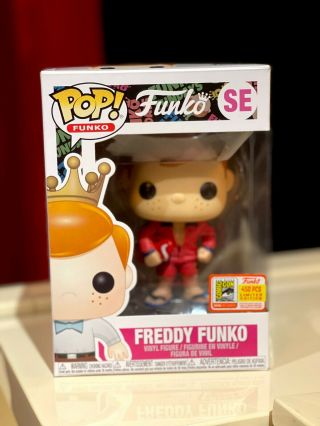 Funko Pop Freddy Funko Baywatch Vaulted Rare Sdcc 2018 Ppg