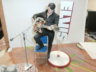Elvis Presley " Elvis 68 " Figurine Mc Farlane Toys Epe - Usa - Rare Grand Modèle:30 Cm
