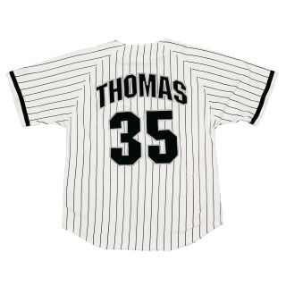 Vtg Rare Mlb Chicago White Sox 35 Frank Thomas Starter Baseball Jersey.  Mens M