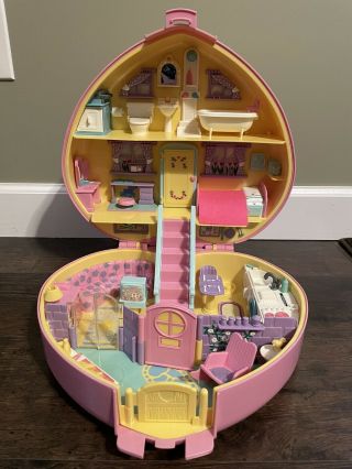 Vintage Lucy Locket Polly Pocket Carry N Play Dream Mansion 1992 Rare