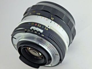 Nikon Nikkor - N Auto 24mm f/2.  8 Ai Converted Wide Angle MF Lens JAPAN JP SLR Rare 3