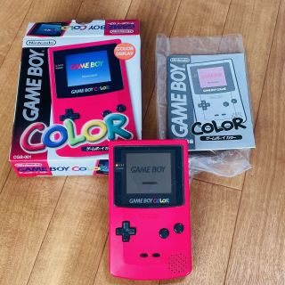 Nintendo Gameboy Color Red Rare Boxed Japanese Release W/b
