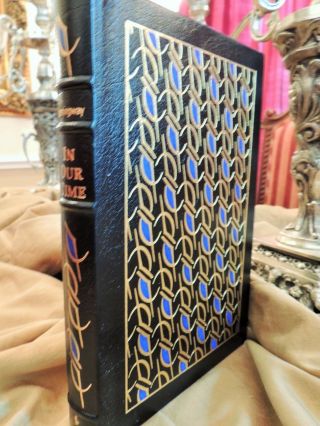 In Our Time Easton Press Hemingway Fine Rare