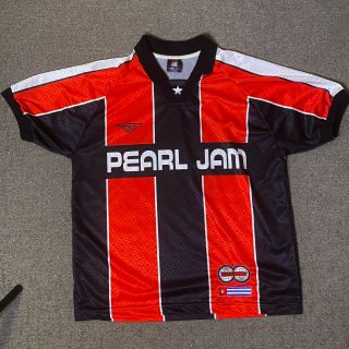 Vintage Pearl Jam Soccer Jersey Shirt 1998 World Tour Mens Xl Cond Rare
