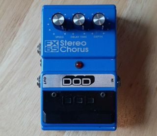 Dod Digitech Fx65 Stereo Analog Chorus Rare Vintage Guitar Effect Pedal