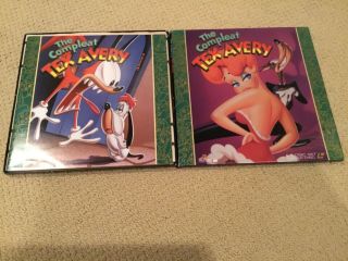 The Compleat Tex Avery 1942 - 55 Rare 5 Laserdisc Ld Boxed Set Complete Cartoons