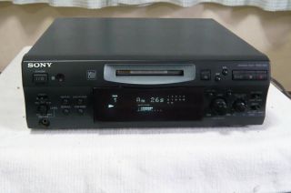 Sony Mds - S39 Mini Disk Player Recorder Audio Deck Black Rare From Japan F/s