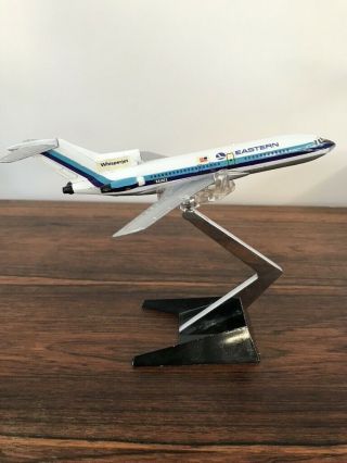 Rare Aero Mini Eastern Airlines 727 Diecast Model With Stand
