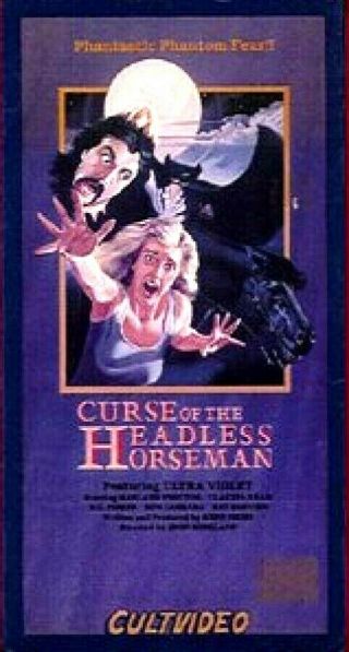 Vhs Curse Of The Headless Horseman 1972 Ultra Violet Uber Rare Htf Cultvideo