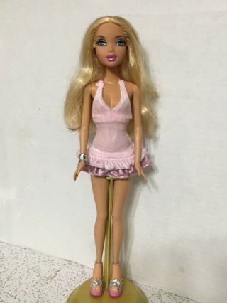Barbie My Scene Snow Glam Kennedy Doll Blonde Hair Rare 2