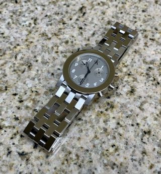 Vintage (rare) Calvin Klein K8171 Swiss Mens Stainless Chronograph Quartz Watch