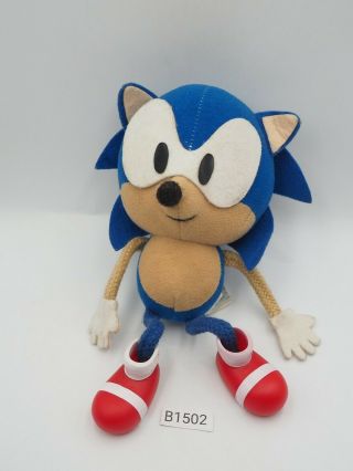 Sonic The Hedgehog B1502 Sega 1991 Stringy Tag Plush Toy Doll Japan Rare