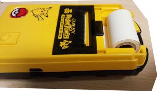 Nintendo Game Boy Color Pocket Printer Pikachu Yellow GB JAPAN Rare 3