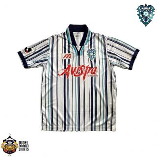 Mens Mizuno Avispa Fukuoka 1996 Home J.  League Maglia Japan Maillot Rare Camiseta