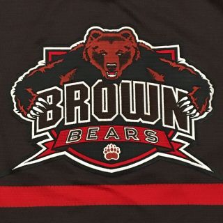 Bauer Brown University Bears Hockey Jersey Adult Medium Vintage NCAA RARE 3